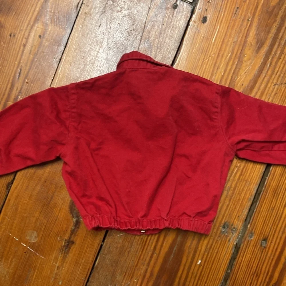 Ralph Lauren Crimson Red Kids' Jacket Size 3-12 months S/M Preppy Casual Light